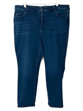 Talbots Navy Straight Leg Jeans